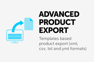Advanced Product Export (xml and csv formats) - add-on for CS-Cart and Multi-Vendor