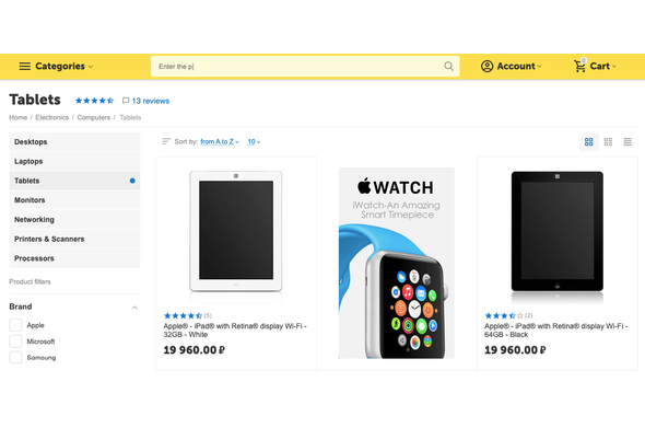 CS-Cart add-on - SEO for reviews - category page