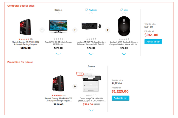 CS-Cart add-on - Extended "Buy together"