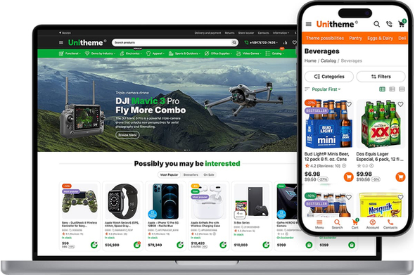 Unitheme2 CS-Cart premium theme