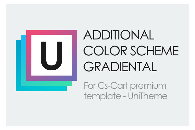 Additional color scheme Gradiental for UniTheme template